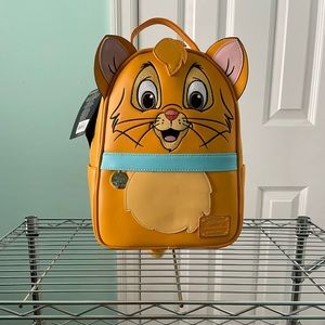 NWT Loungefly Oliver and Company Cosplay Backpack